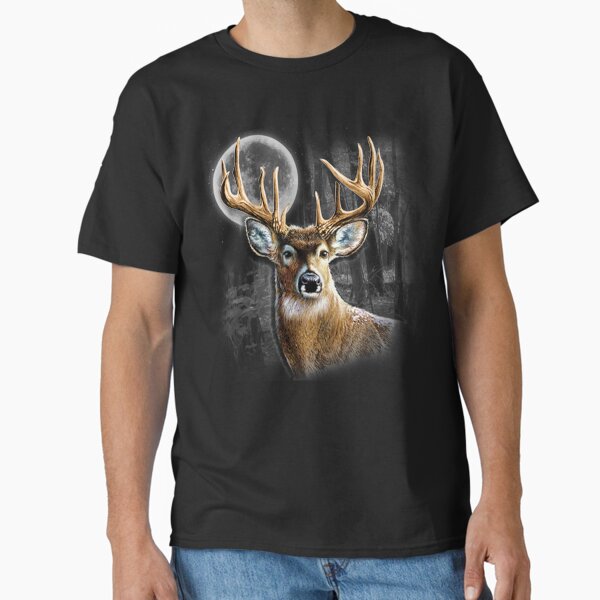 Midnight Deer Classic T-Shirt for Sale by kleynard
