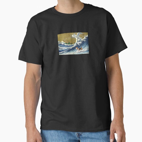 Basset Hound Surfing Classic T-Shirt for Sale by ouchmypancreas