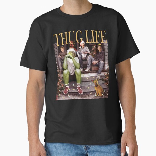 Christmas Thug Life Classic T-Shirt for Sale by kjanedesigns