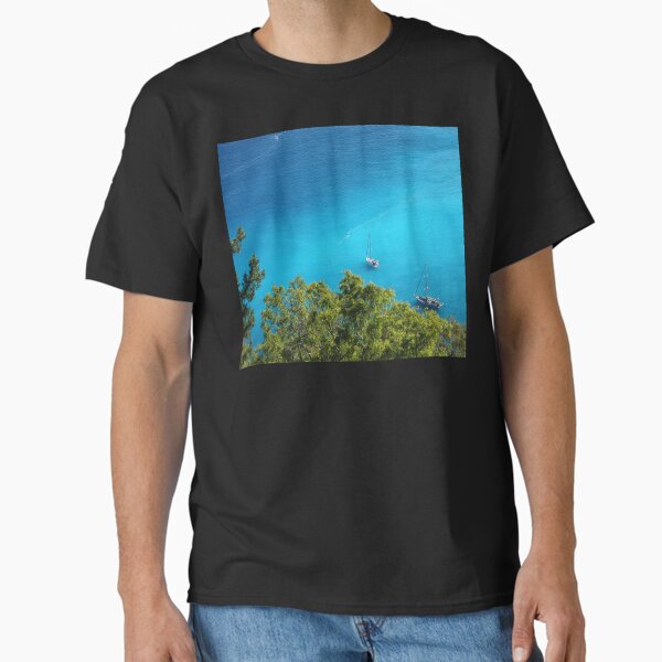Beautiful seashore Classic T-Shirt by nikawanders