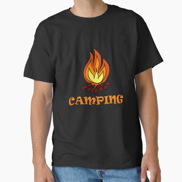 camping camp fire Classic T-Shirt for Sale by Aitana13flour