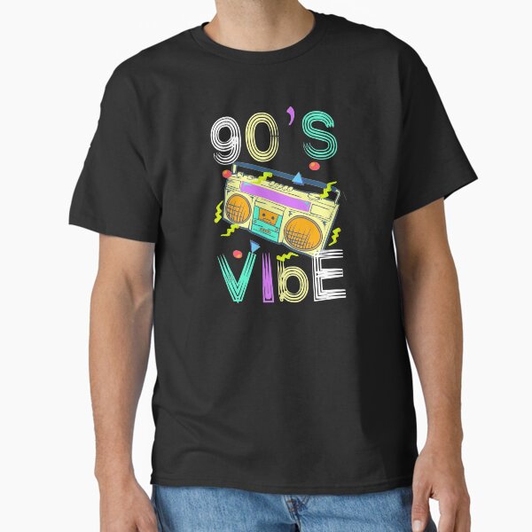 90's Vibe T-Shirt Classic T-Shirt for Sale by liamoccia