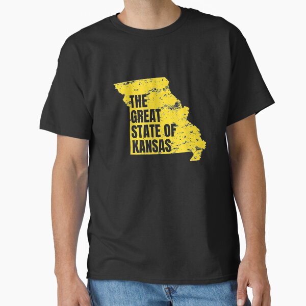 Great State of Kansas Meme President Trump Missouri Gift Classic T-Shirt for Sale by AlfredPrantl