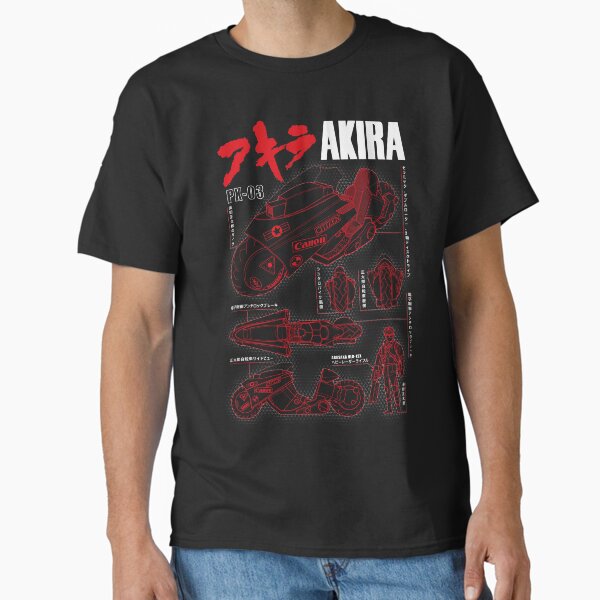 AKIRA - Kaneda bike blueprint Classic T-Shirt by Korey