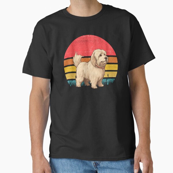 Coton de Tulear Vintage Retro Sunset Classic T-Shirt for Sale by rafaeltto