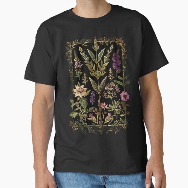 Dark Victorian Witch Herbs Classic T-Shirt for Sale by Enyr
