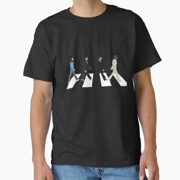 Abbey road minimalistic Classic T-Shirt by Santyym