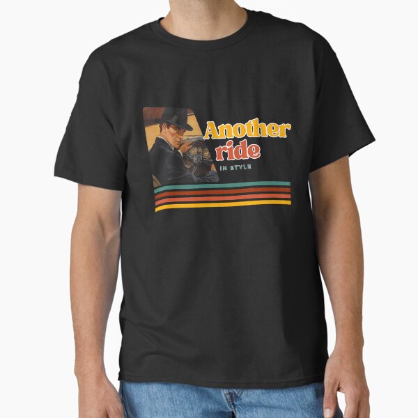 "Vintage Gangster Driver Another Ride in Style " Classic T-Shirt by Canvazilla