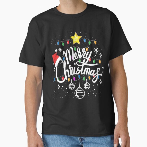 "Merry Christmas Family Funny Christmas Women Men Xmas Kids T-Shirt" Classic T-Shirt for Sale by Moriah15