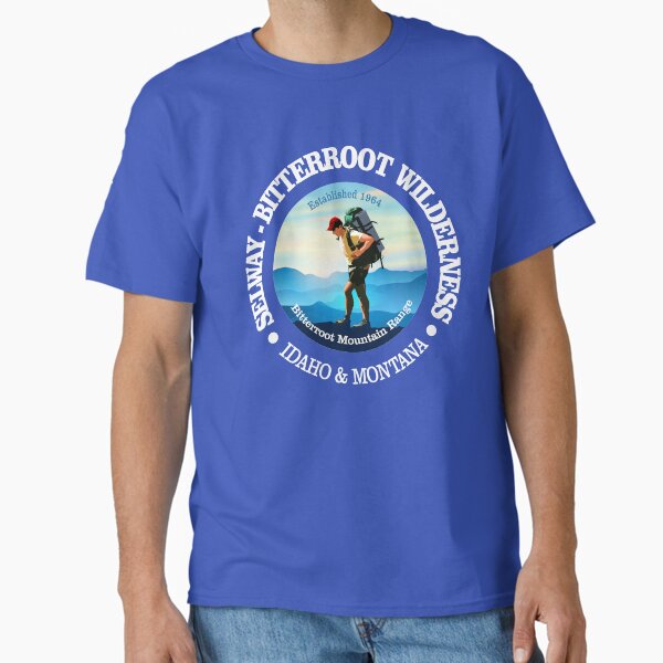 Selway-Bitterroot Wilderness (C) Classic T-Shirt for Sale by curranmorgan