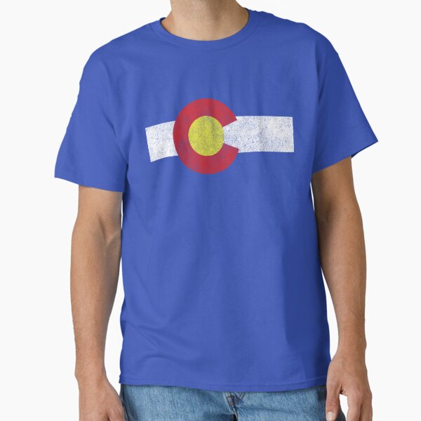 vintage colorado flag Classic T-Shirt for Sale by inkzella