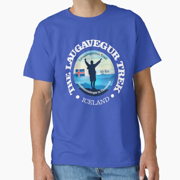 Laugavegur Trek (V) Classic T-Shirt for Sale by curranmorgan