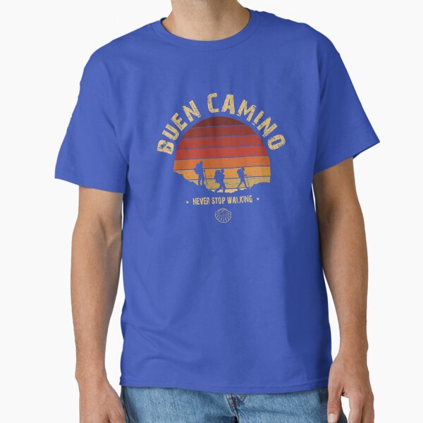 Hiking the Camino de Santiago Vintage Badge Classic T-Shirt for Sale by studiopico