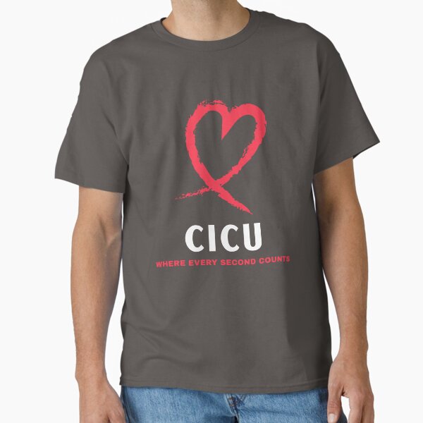 "CICU: Where Every Second Counts - CICU Heartfelt" Classic T-Shirt for Sale by FedePrints