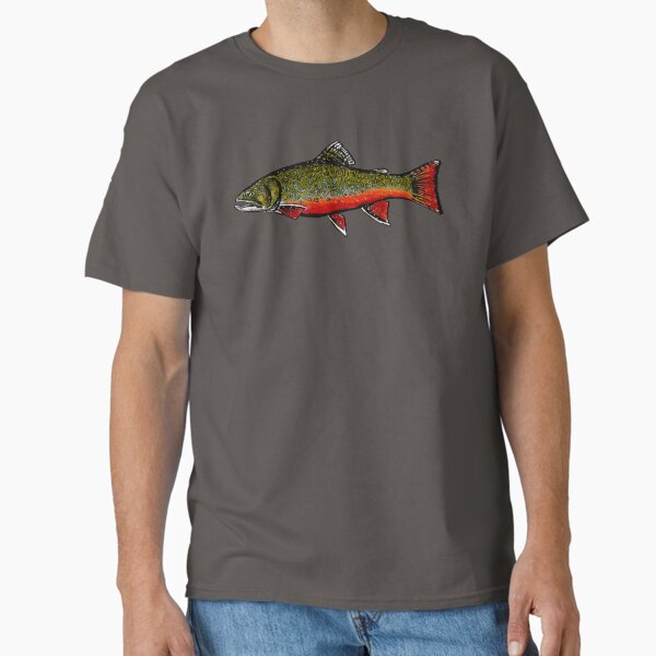 Brook Trout Classic T-Shirt for Sale by Kathrynshaw