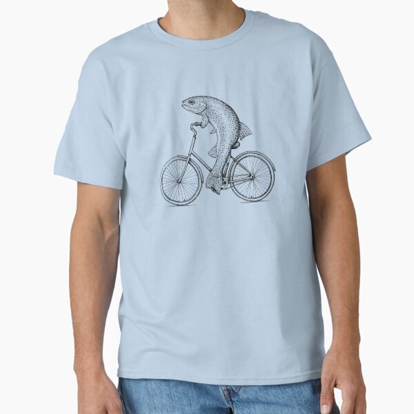 Bike Trout Classic T-Shirt for Sale by HabbyArt