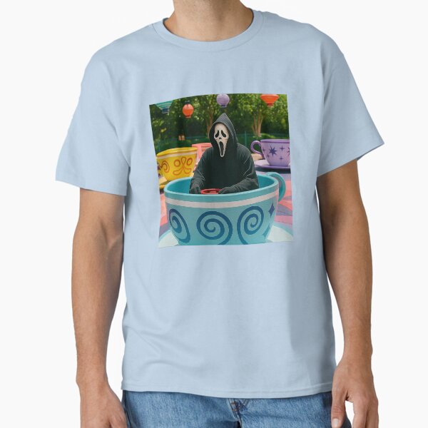 Ghostface on the Teacups Classic T-Shirt for Sale by bradleytroll