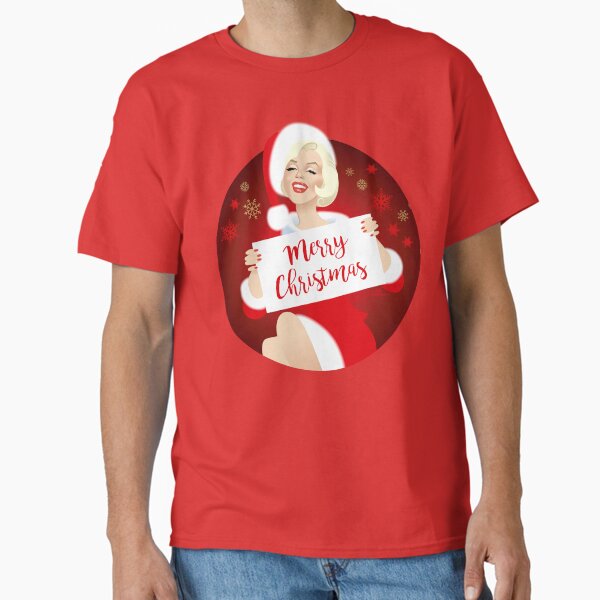 "Merry Christmas" Classic T-Shirt for Sale by AleMogolloArt