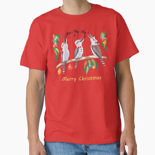 "Kookaburras Australian Christmas Carols " Classic T-Shirt for Sale by JumpingKangaroo