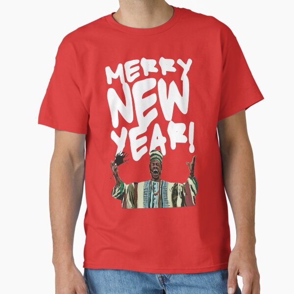 "Merry New Year! (Beef Jerky Time)" Classic T-Shirt for Sale by Socialfabrik