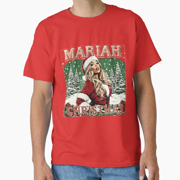 "Mariah Christmas" Classic T-Shirt for Sale by UrbanChillz