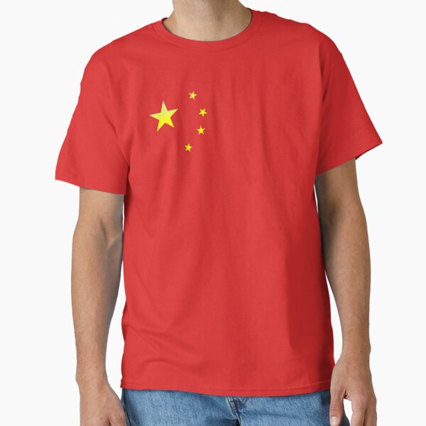 Chinese flag Classic T-Shirt for Sale by P-I-R