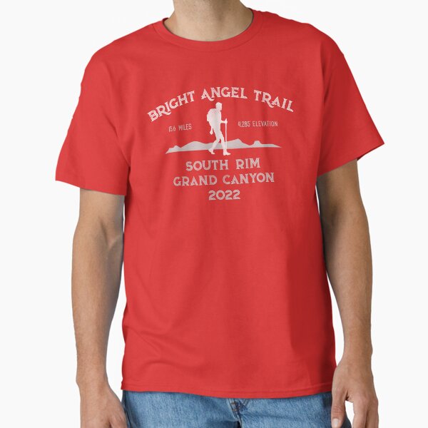 Grand Canyon Bright Angel Trail Arizona Hikers Classic T-Shirt for Sale by LADGraphics