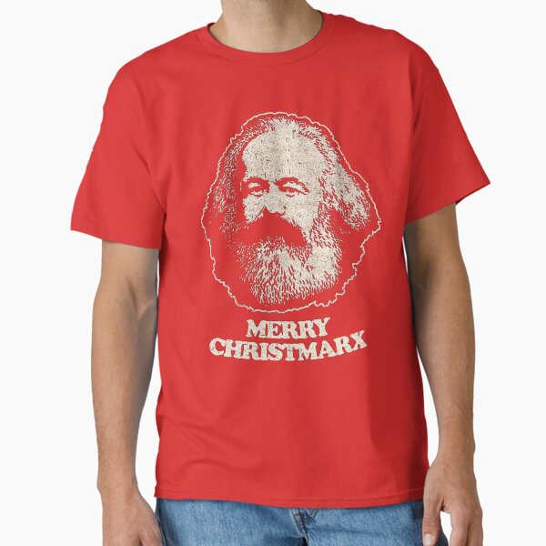 "Vintage Merry Christmarx" Classic T-Shirt for Sale by DigitalDesgin