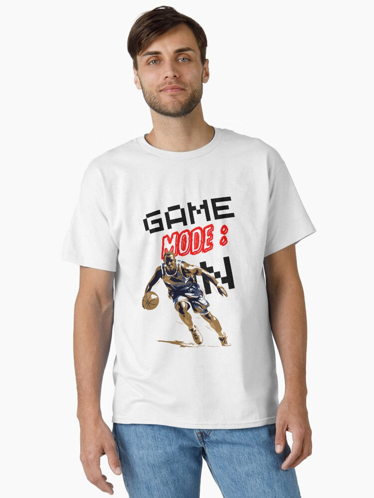 Basketball Game On Classic T-shirt | Premium Basketball Jersey | Fan Edition Apparel