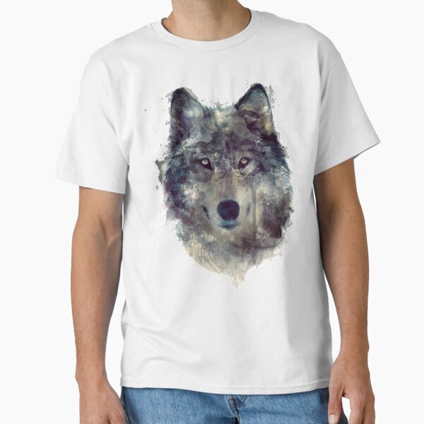 Wolf // Persevere Classic T-Shirt for Sale by AmyHamilton