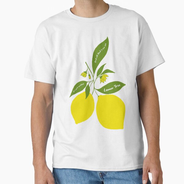 Botanical Lemons Classic T-Shirt by GaluStudio
