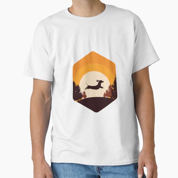 Dachshund Moon Sunset Design for doxie lovers Classic T-Shirt for Sale by mydachshund