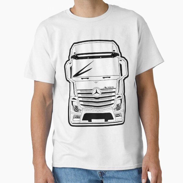 "Mercedes Actros Truck" Classic T-Shirt for Sale by kpetr