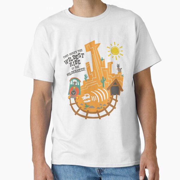Big Thunder Mountain Railroad Attraction Classic T-Shirt for Sale by onelittlespark1
