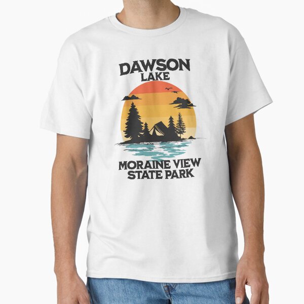 Dawson Lake Moraine View State Park - Camping Classic T-Shirt for Sale by Krysanthe