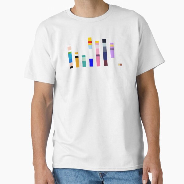 Characters of Adventure Time Barcode Classic T-Shirt for Sale by gkillerb