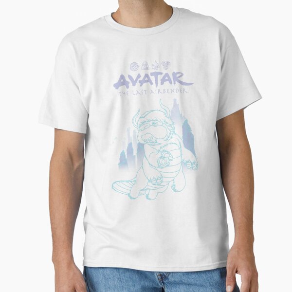 Avatar: The Last Airbender Appa Line Art Classic T-Shirt for Sale by FifthSun