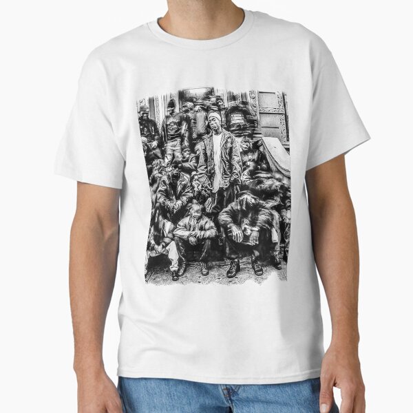 big L print Classic T-Shirt for Sale by differenttings