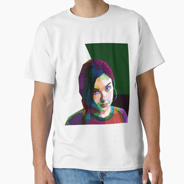 Colorful Pretty Girl Sasha Grey in Pop Art Classic T-Shirt for Sale by Realvebs