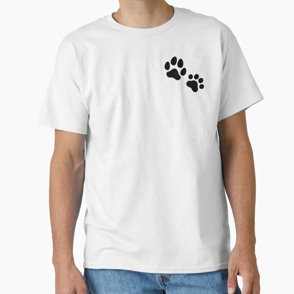 Minimalistic Cat and Dog Paws Classic T-Shirt for Sale by Tigr