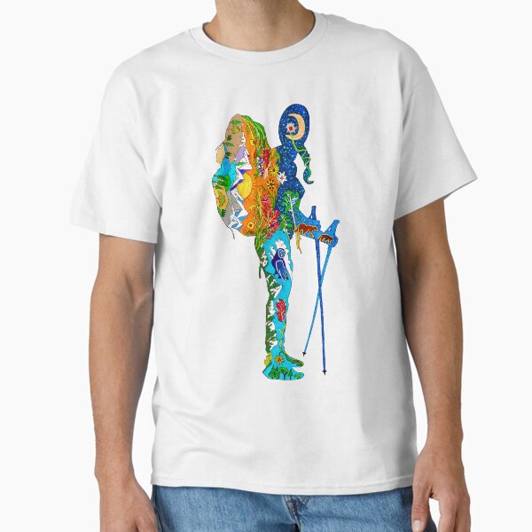 Hiker Gal Classic T-Shirt for Sale by alinadruf