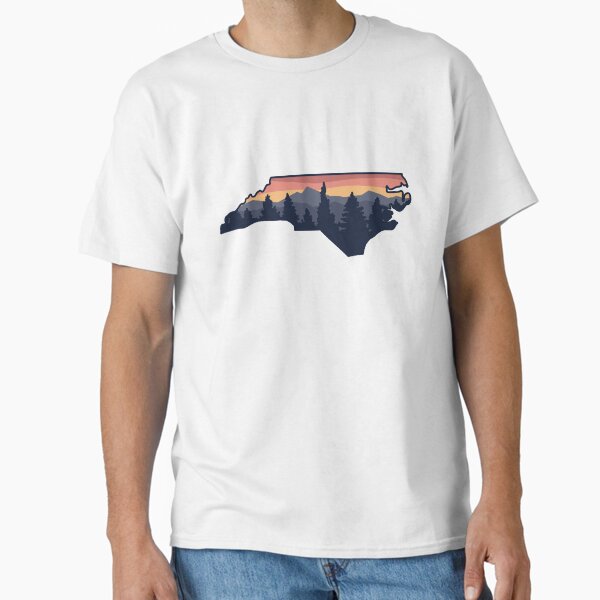 North Carolina Blue Ridge Mountains Forrest Classic T-Shirt for Sale by tlaprise