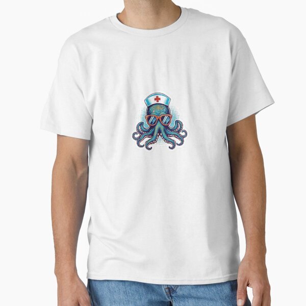 "Nurse Octopus: Multitasking in Style" Classic T-Shirt for Sale by thegoodrn