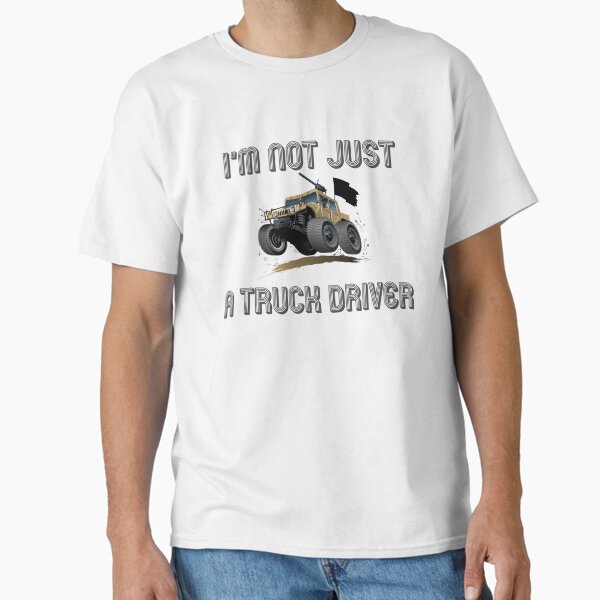 "Truck driver on fire" Classic T-Shirt for Sale by TVstuff