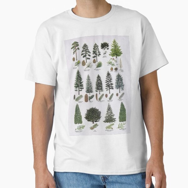 Tree Species For Identification Classic T-Shirt for Sale by DominicMiele