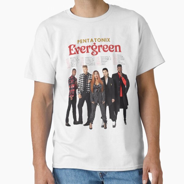 "Pentatonix Christmas Evergreen 2021" Classic T-Shirt for Sale by HibbaMathews
