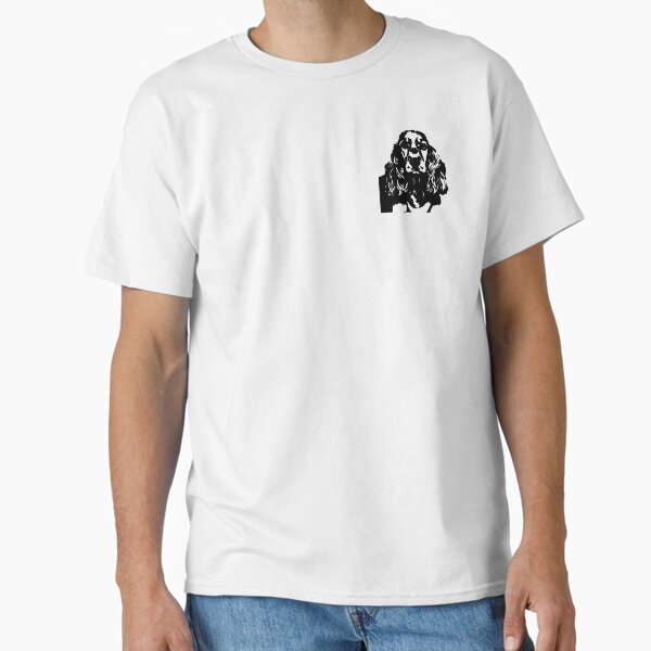 Cocker Spaniel Minimalist Dog Classic T-Shirt for Sale by Whoofster