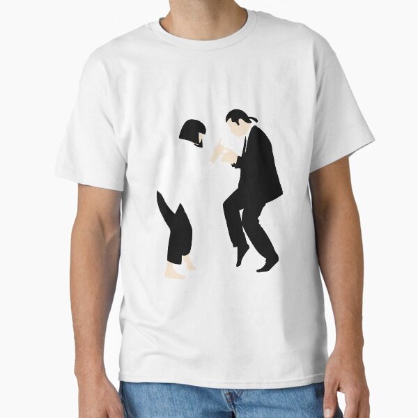 Pulp Fiction // Jack Rabbit Slim’s Restaurant Dance Scene // Unique Minimalist Design Classic T-Shirt for Sale by coloursfly