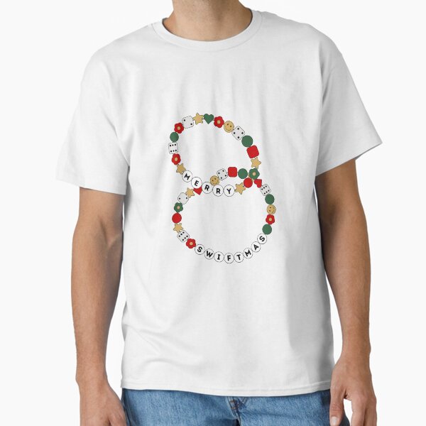 "Merry Swiftmas Friendship Bracelets" Classic T-Shirt for Sale by krispiebits