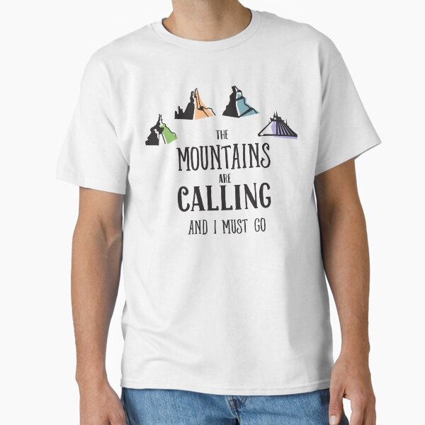 The Magic Mountains Classic T-Shirt for Sale by DisneyBro